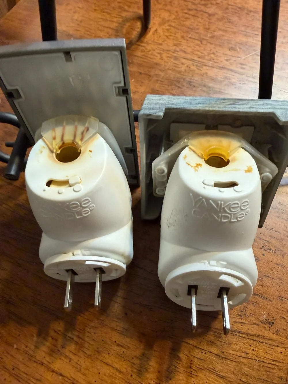 Yankee Candle scentplug defusers.